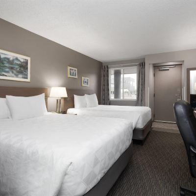 2 Queen Beds-Non-Smoking (Ground Floor) Stanford Inn & Suites Promo Code