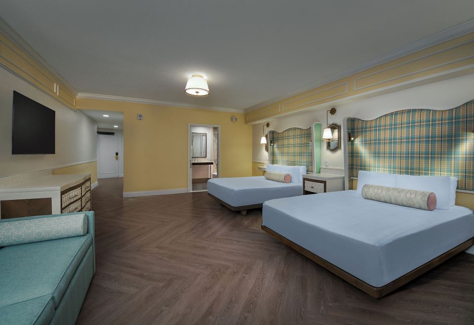 度假村景觀.聽力無障礙-視覺警報和通知.2張大床，1張日式床.