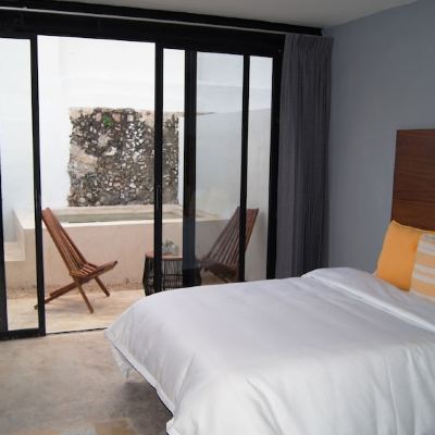 Standard Double Room, 2 Queen Beds, Private Pool