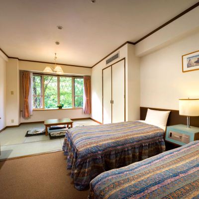 Japanese/Western-Style Room (2 Beds, Connection Wing) ホテル グリーン プラザ軽井沢 クーポン