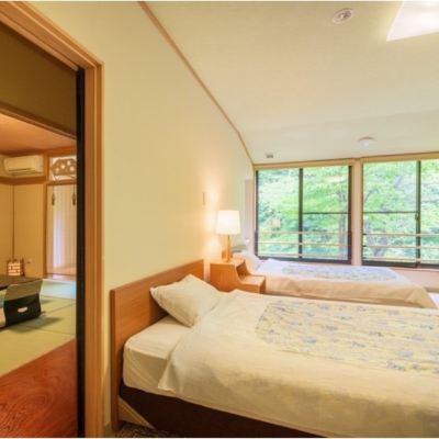 新館リバービューセミ西洋風ルーム 美人の湯　瀬美温泉 クーポン