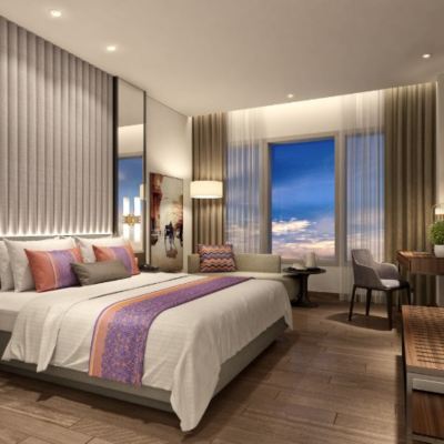 Deluxe Suite City View King Bed with One Way Airport Transfer Vivanta Kolkata EM Bypass Promo Code