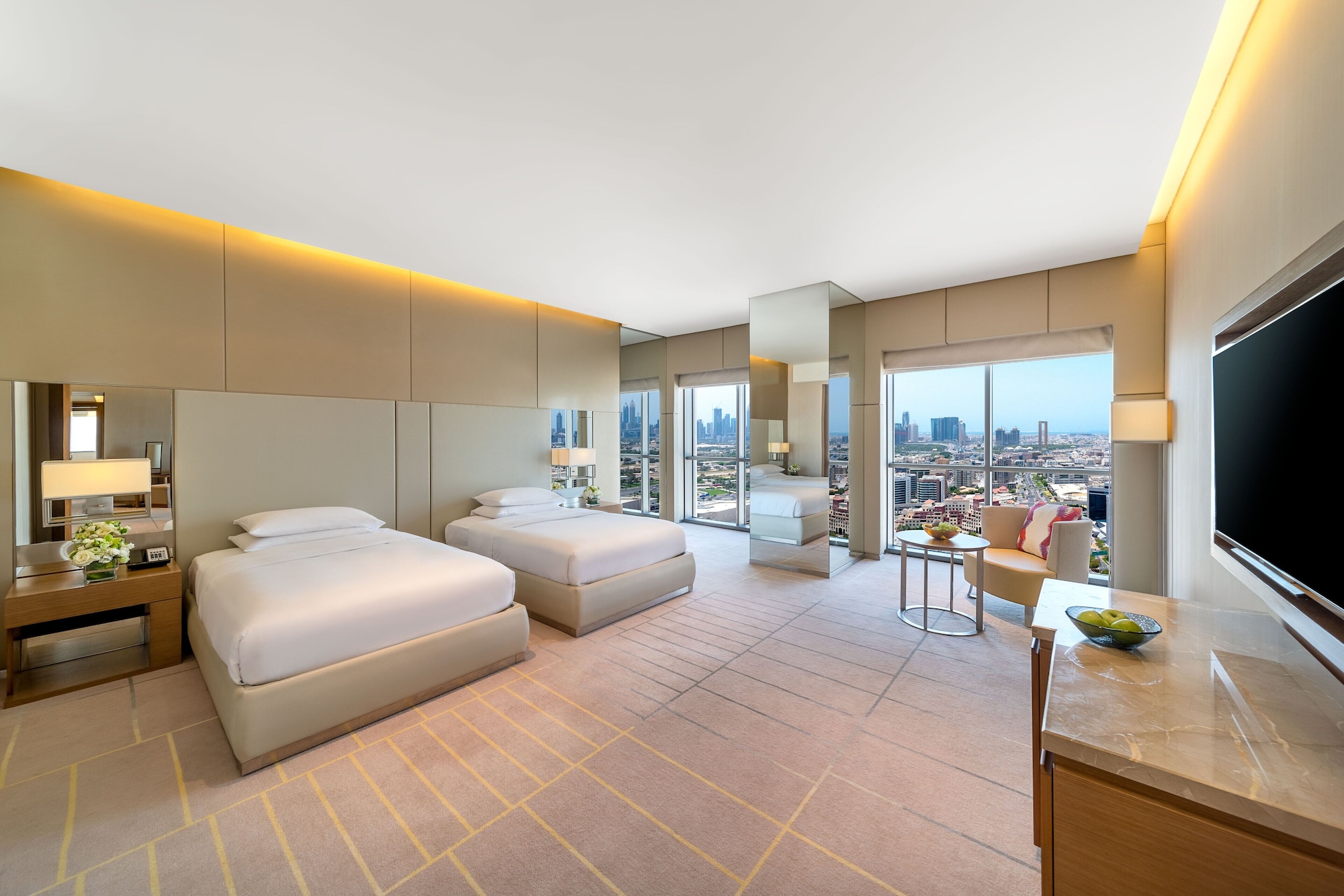 豪华两张特大床房 禁烟