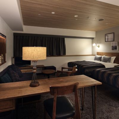 ワイドファミリーツインルーム【禁煙】 ホテル・ザ・ノット ヨコハマ クーポン