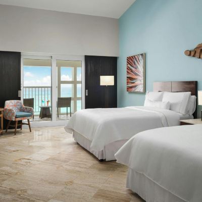 Deluxe Room with Two Double Beds and Ocean View The Westin Cancun Resort Villas & Spa Promo Code