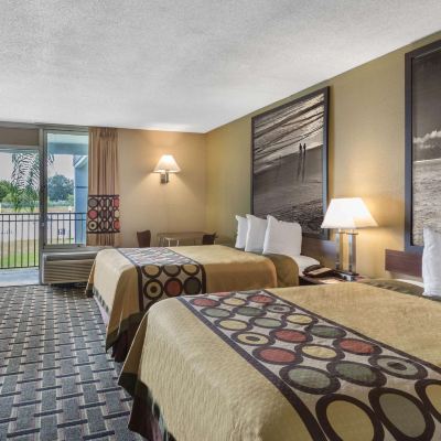 2 Double Beds, Deluxe Room, Non-Smoking Super 8 by Wyndham Ocala I-75 Promo Code