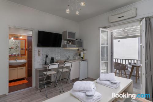 带露台的双人房