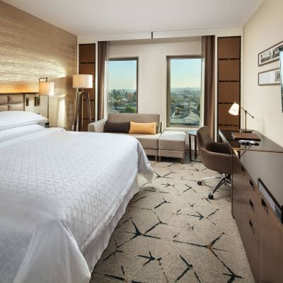 豪華特大床房 洛杉磯聖加百利喜來登飯店優惠