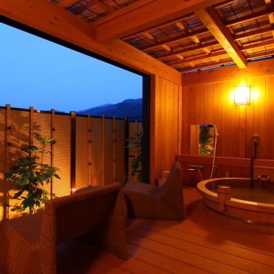 Open-Air Bath Attached Guest Room 'Magnolia' [Deluxe] [Japanese Room] [Smoking] 土肥ふじやホテル クーポン