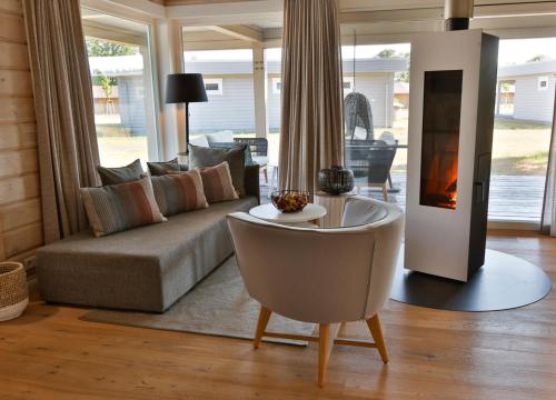 一卧室小木屋 - 带桑拿浴室