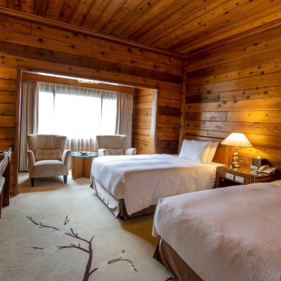 豪華雙床房 南投日月潭儷山林會館優惠