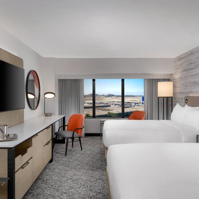 高級房 - 帶2張大床 洛杉磯機場希爾頓酒店優惠