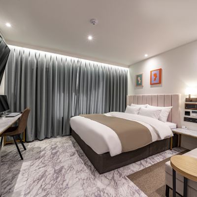Deluxe Ocean View-Beach View B (Ace Bed, Large Smart Tv) ) Busan Songjeong Brooks Hotel 쿠폰