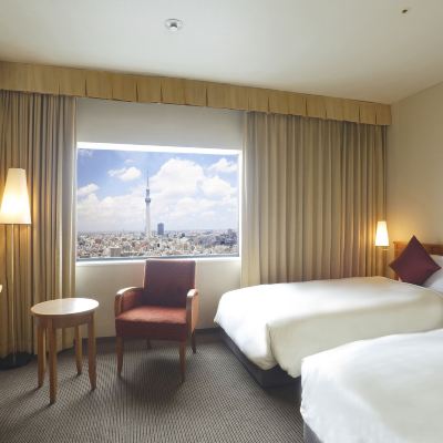 中型雙床房B 禁菸 東京兩國第ー飯店優惠