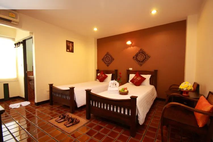 ห้องดีลักซ์ เตียงแฝด