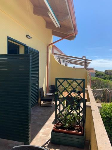 带海景的双人房