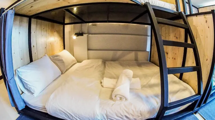 Dormitory Room With Single Bed