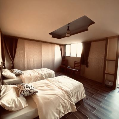 基礎帳篷房， 2 張單人床， 山景 瓦賽夫露營酒店優惠