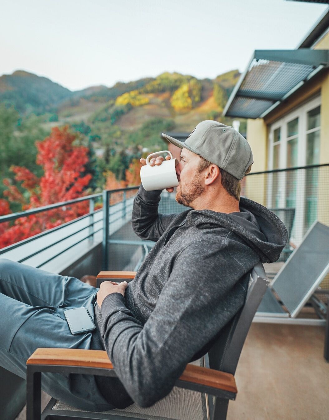 Limelight Hotel Aspen客房， 2 张大床， 露台 （Pet Free）