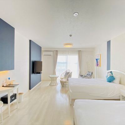 デラックス、バス付きツイン、オーシャンビュー ララマーレ古宇利 クーポン