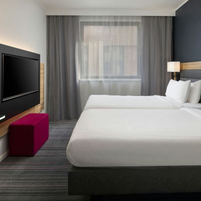 Moxy 雙床睡床， 客房， 2張單人床 莫希約克酒店優惠