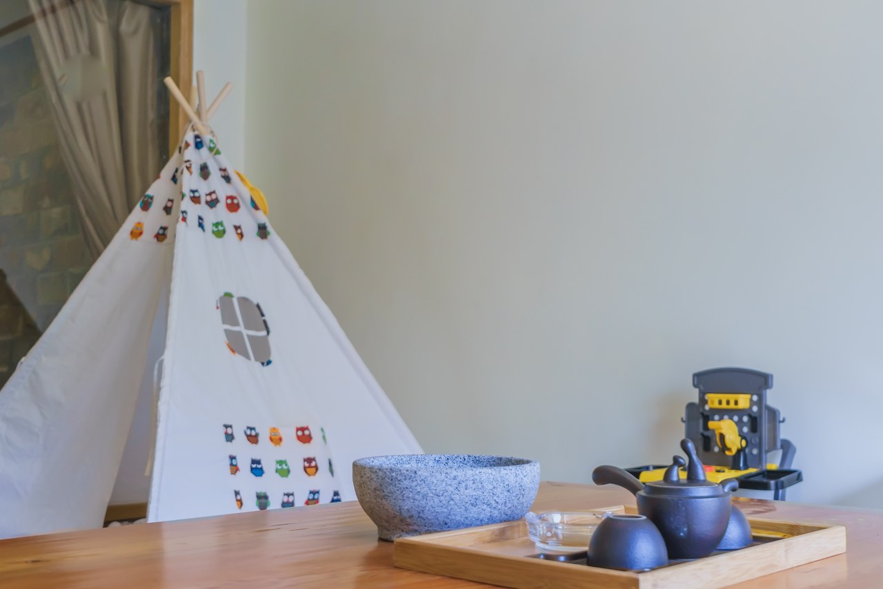 亲子套房（小童帐篷+浴缸+茶台）