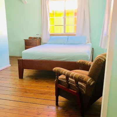 Comfort Cabin, 1 Queen Bed, Kitchen, Partial Sea View