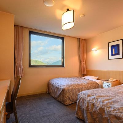 バス付きツイン、山の景色 南部屋・海扇閣 クーポン