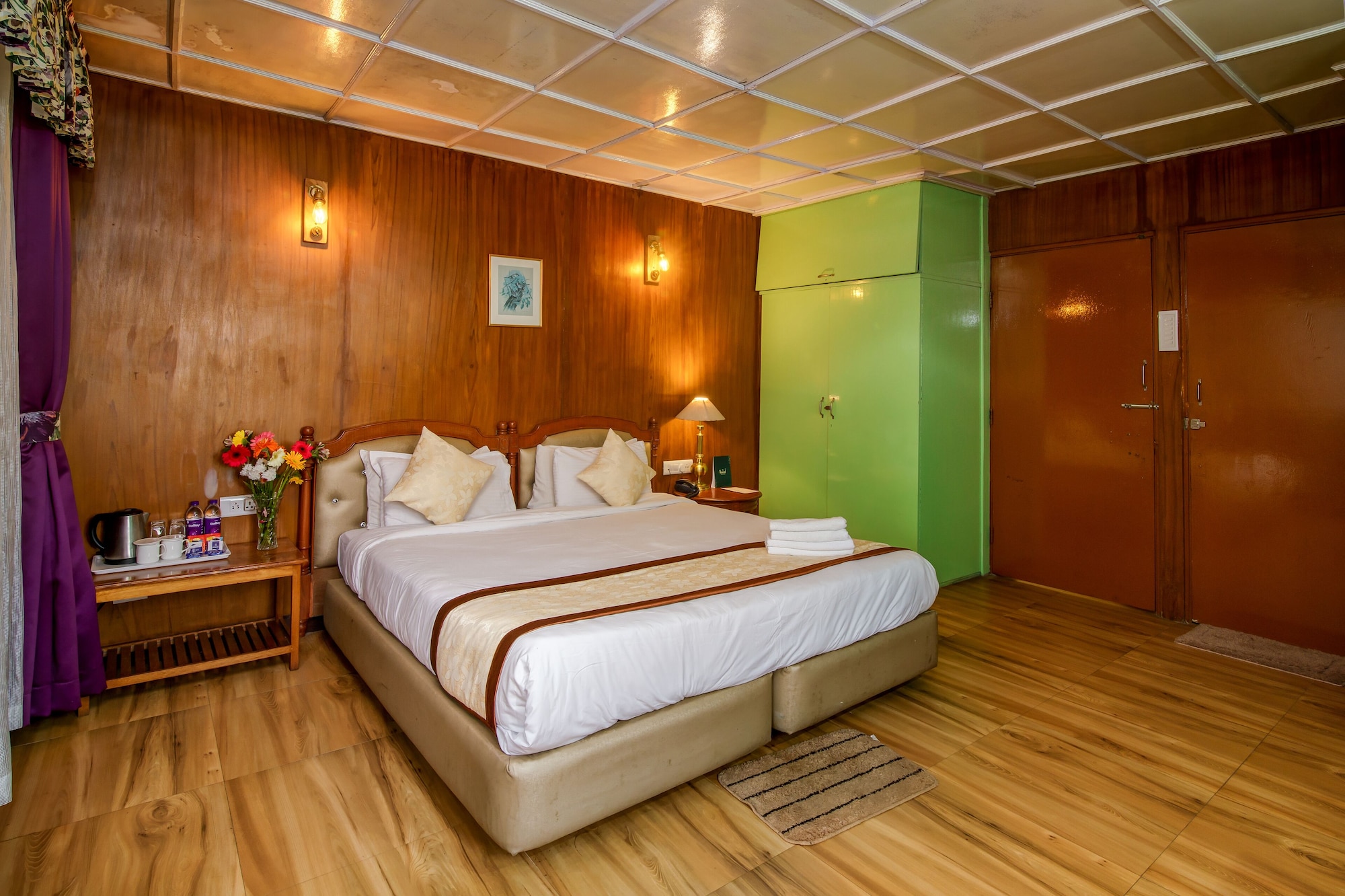 豪华双人房， 1 间卧室