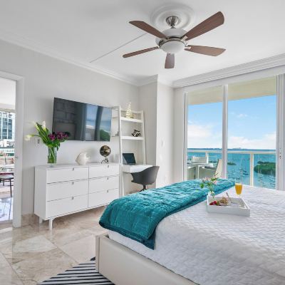 Deluxe Apartment, 1 King Bed With Sofa Bed, Balcony, Ocean View1801.02 Miami Vacation Rentals-Coconut Grove Promo Code