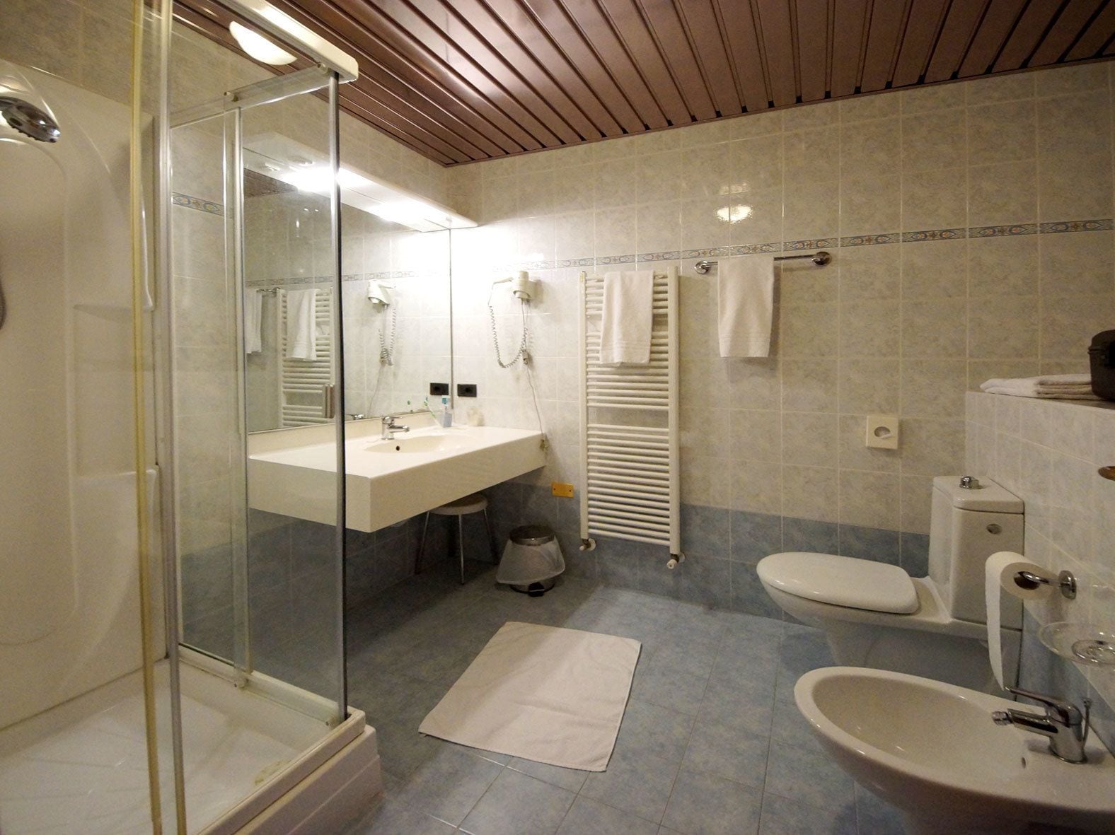 双人间或双床间 - 享有部分湖景