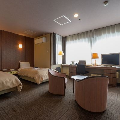 西洋風バリアフリー対応ツインルーム ホテル京都エミナース クーポン