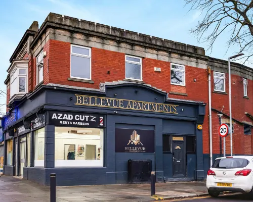 OYO Bellevue Apartments Middlesborough Hotele w: Middlesbrough