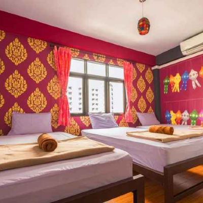 Triple Room with Shower 隱逸曼谷旅舍優惠