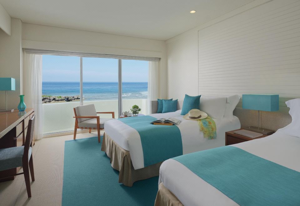 海滩景观经典房（2张单人床）