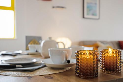 高级一卧室带阳台公寓