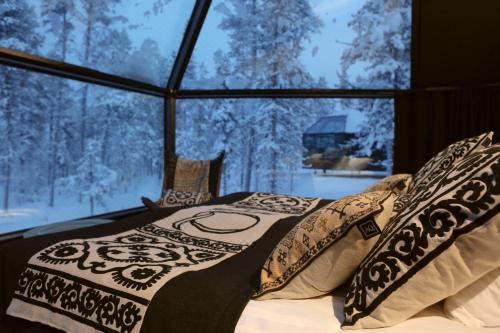 豪华特大床冰屋房