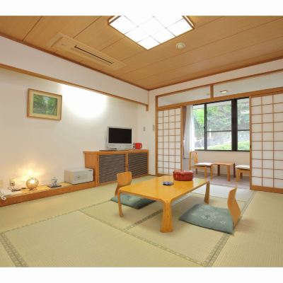 Japanese-Style Room with Garden View