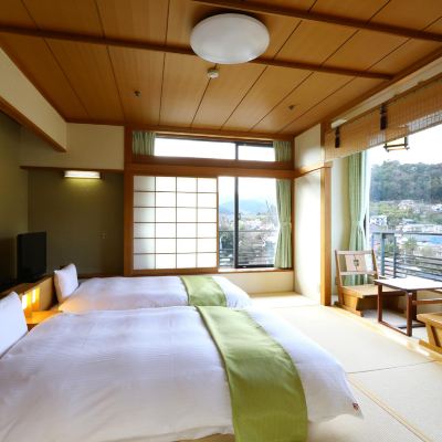 【禁煙】和室（定員2名～4名） 湯めぐりの宿 修善寺温泉 桂川 クーポン