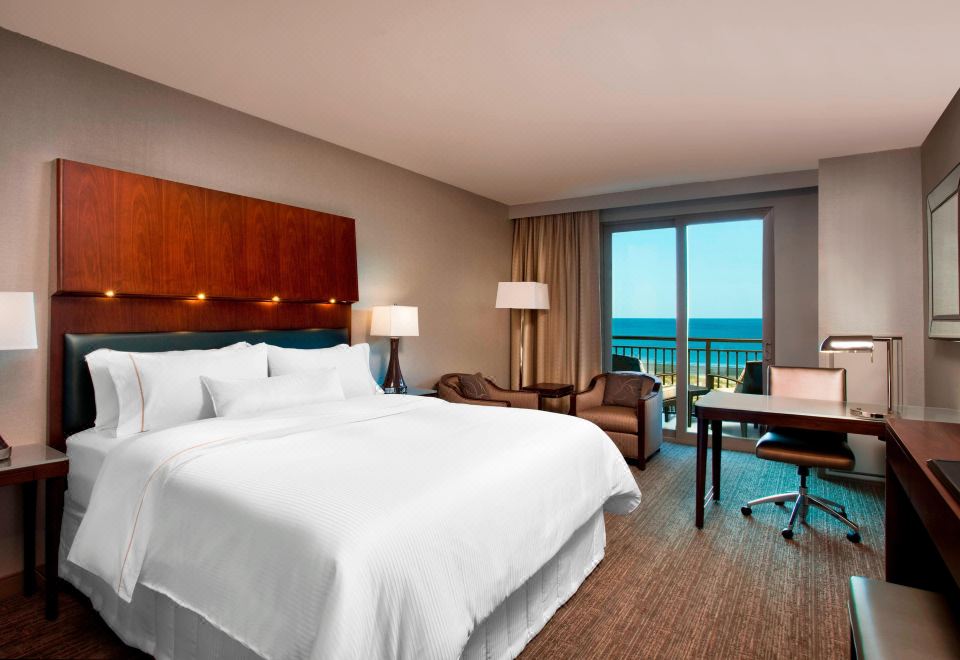 海滨特大床房带阳台