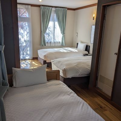 Standard Triple Room, 3 Twin Beds, Non Smoking (Dog Friendly) ロッジ・キースプリング八ヶ岳 クーポン