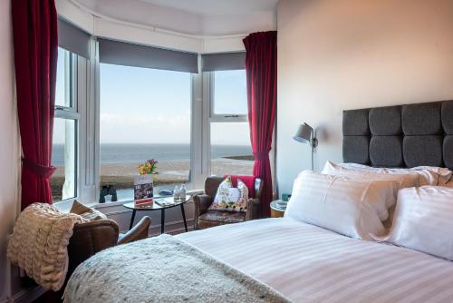 带海景的双人房