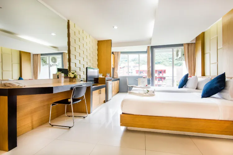 ห้องดีลักซ์ มีห้องครัว