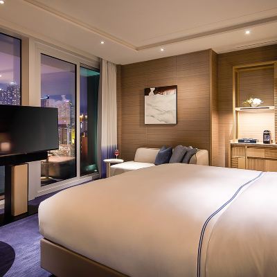 프리미어 더블 오션뷰 (Salon de SIGNIEL 라운지&실내외수영장&키즈라운지 이용 무료) 시그니엘 부산 쿠폰