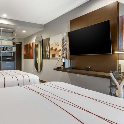 2 Queen Beds, Non-Smoking, Streaming Television, Mini Fridge, In-Room Safe, Rain Shower, Keurig Coffee Maker Vīb Hotel by Best Western Phoenix - Tempe Promo Code