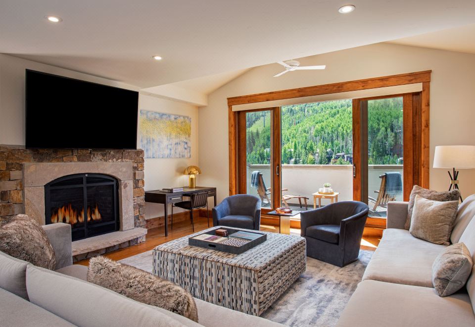 The Hythe, a Luxury Collection Resort, VailThree-Bedroom Penthouse Suite With Fireplace And Balcony