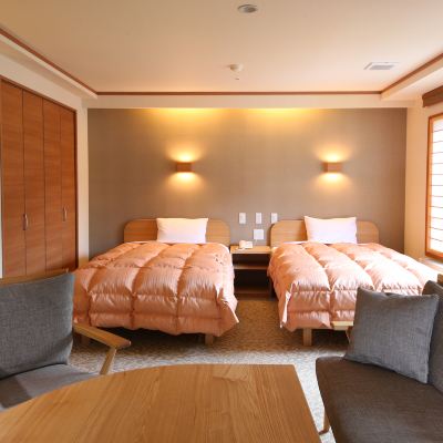 Superior Twin Western Room[Non-Smoking] 鹿教湯温泉　斎藤ホテル クーポン