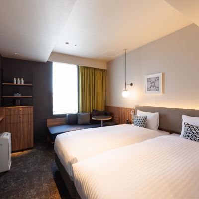 舒適雙床房（帶梳化床） 十字生活博多天神優惠