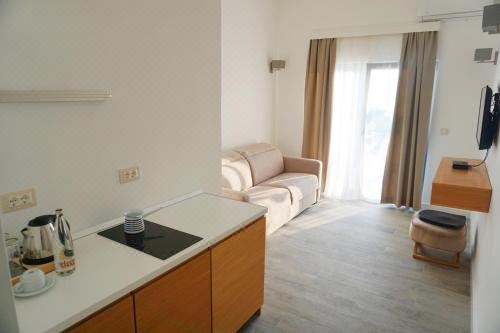 帶陽臺的小型套房