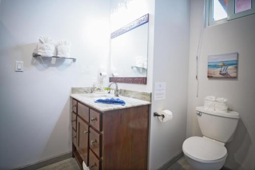 享有游泳池景致的一室公寓